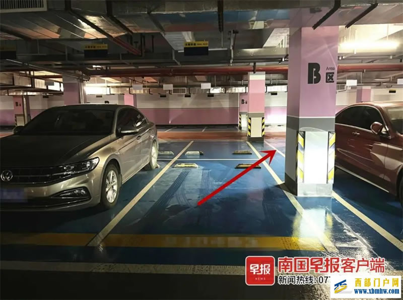 闹心!南宁一业主花13万元买车位,停车后车门打不开(图1) 闹心!南宁一业主花13万元买车位,停车后车门打不开(图1)
