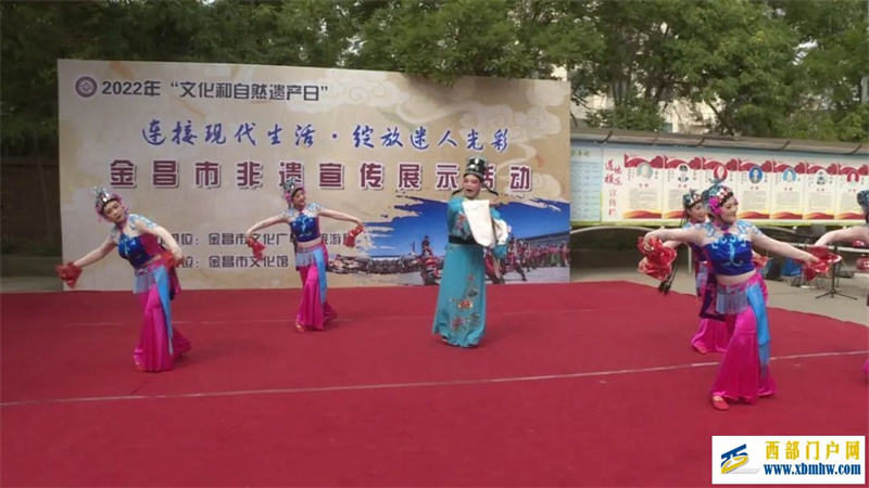 金昌展示非遗魅力传统文化放光彩(图1) 金昌展示非遗魅力传统文化放光彩(图1)