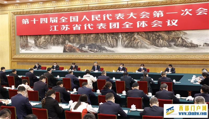 习近平参加江苏代表团审议