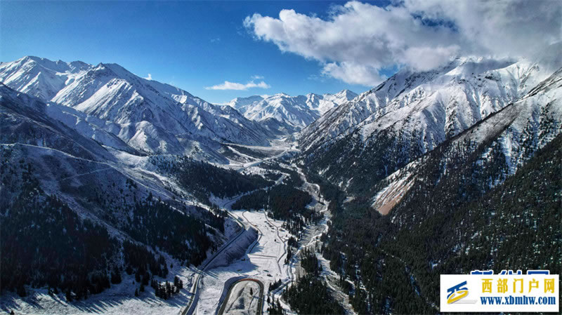 春雪润祁连:大气磅礴 银色连绵(图3) 春雪润祁连:大气磅礴 银色连绵(图3)