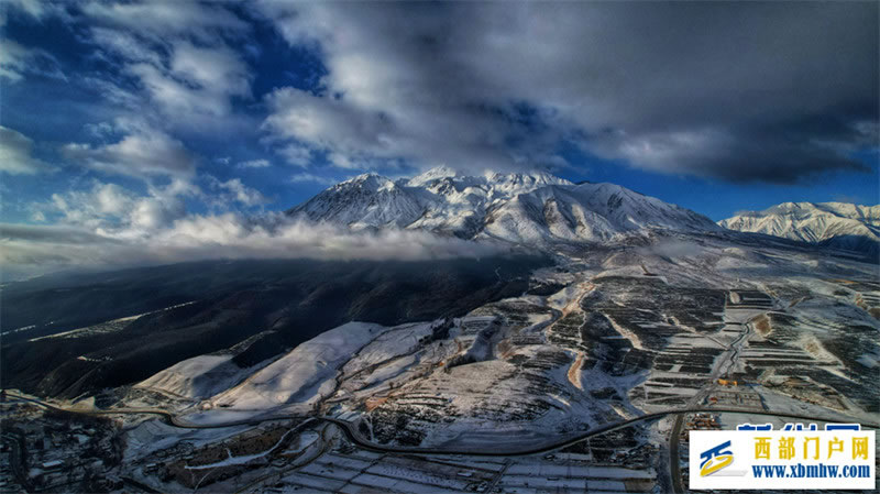 春雪润祁连:大气磅礴 银色连绵(图5) 春雪润祁连:大气磅礴 银色连绵(图5)