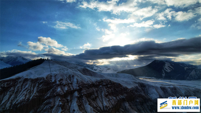 春雪润祁连:大气磅礴 银色连绵(图7) 春雪润祁连:大气磅礴 银色连绵(图7)