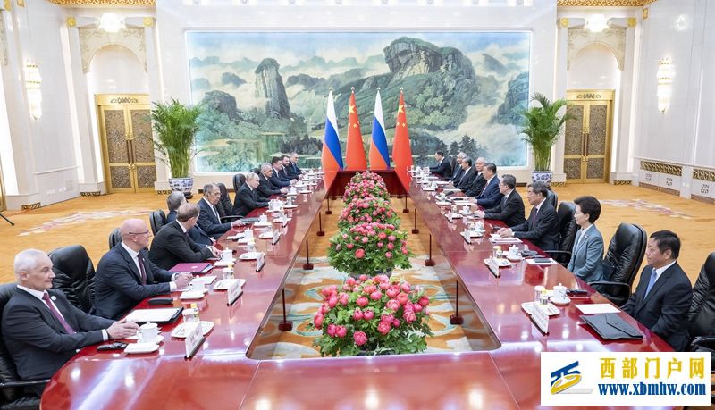 习近平同俄罗斯总统普京会谈(图5) 习近平同俄罗斯总统普京会谈(图5)