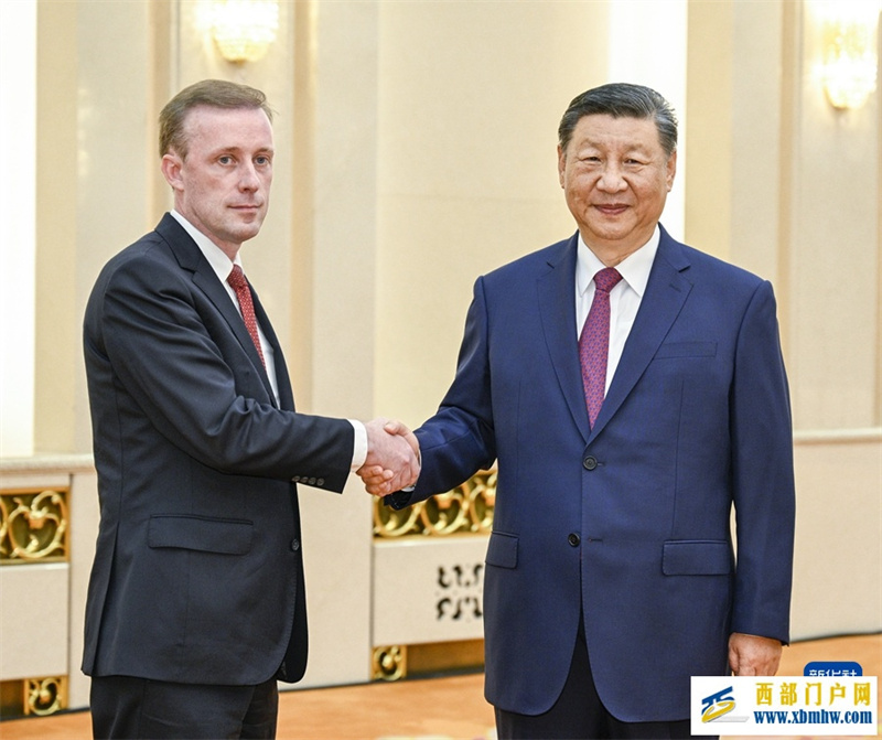 习近平会见美国总统国家安全事务助理沙利文(图1) 习近平会见美国总统国家安全事务助理沙利文(图1)